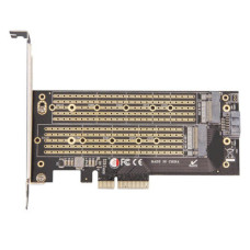 Контролер Frime PCI-E x2 RAID eSataIII/SataIII 6 Gbps 4 канали, 88SE9230 (ECF-PCIE2.4sRAID002.LP)