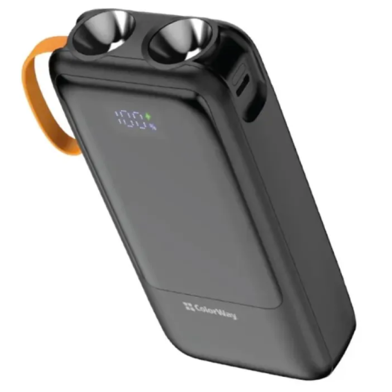 Батарея універсальна ColorWay 20 000 mAh PowerHub PD/22.5W, QC/4.0, Black (CW-PB200LP07BK)