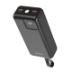 Батарея універсальна ColorWay 30 000 mAh EnergyHub PD/22.5W, QC/4.0, Black (CW-PB300LP05BK)
