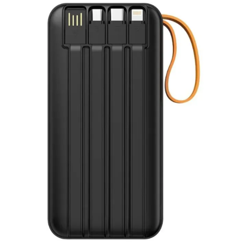 Батарея універсальна ColorWay 30 000 mAh PowerHub PD/22.5W, QC/4.0, Black (CW-PB300LP07BK)