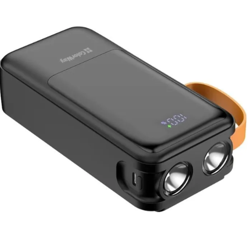 Батарея універсальна ColorWay 30 000 mAh PowerHub PD/22.5W, QC/4.0, Black (CW-PB300LP07BK)