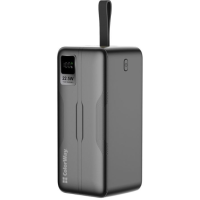 Батарея універсальна ColorWay 50 000 mAh PD/18W, QC3.0/22.5, Digital Display, Black (CW-PB500LPC5BK-PDD)
