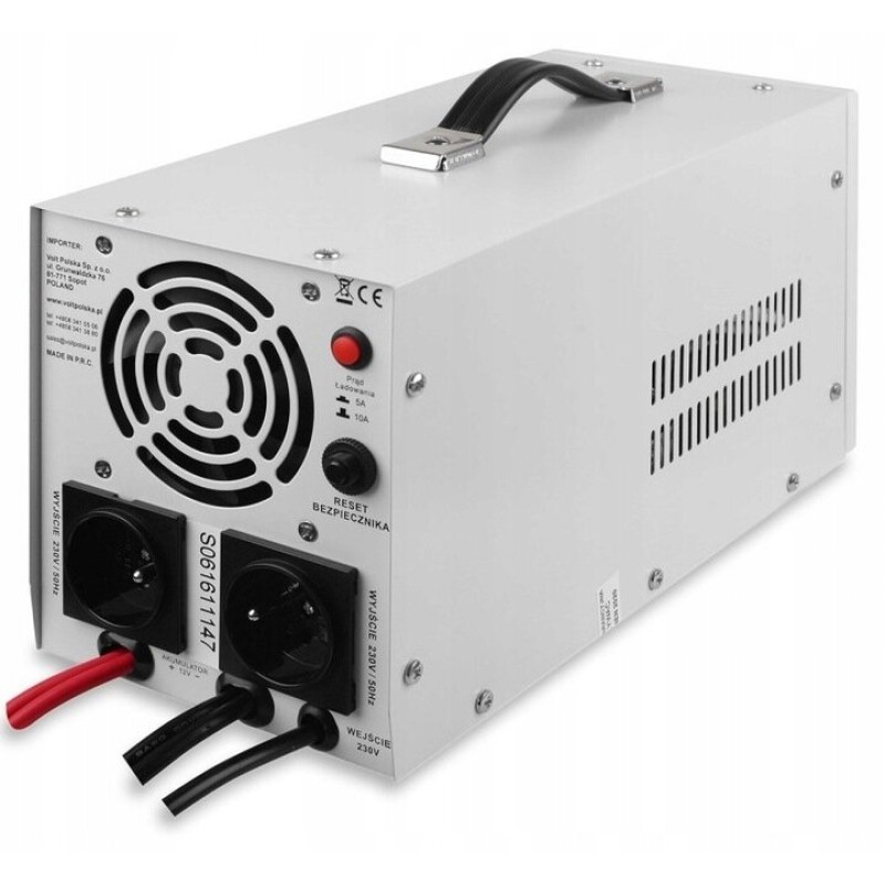 Лінійно-інтерактивний ДБЖ Volt Polska SINUS PRO 1000E 12V 220V (3SP091012E)