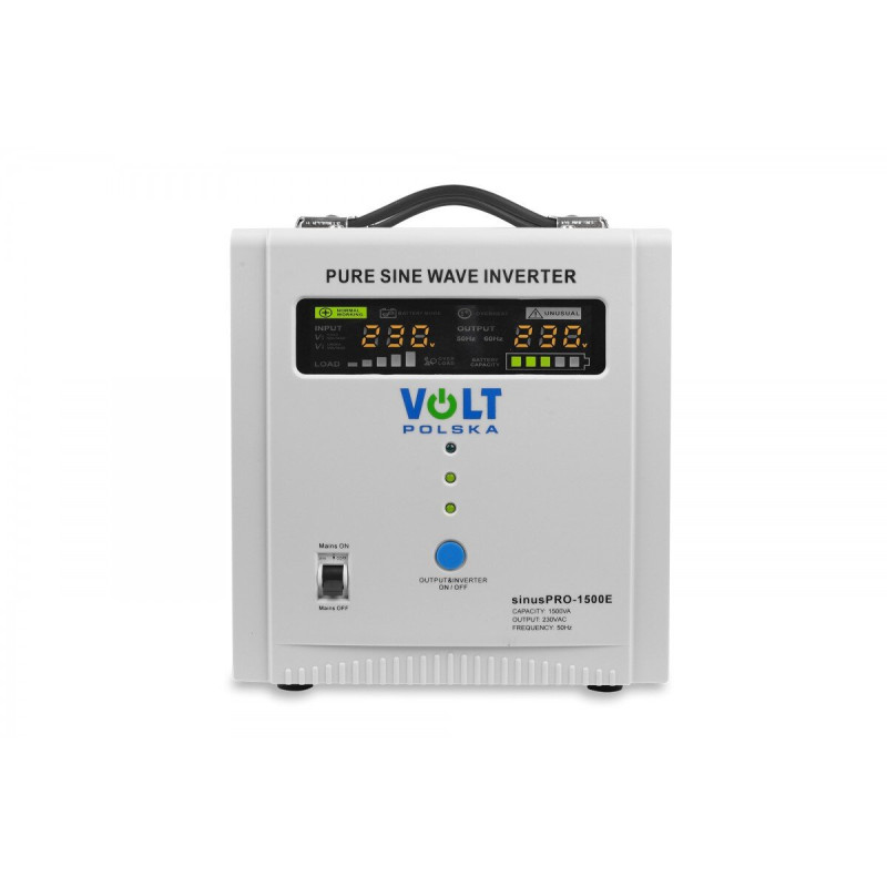 Гібридне ДБЖ/інвертор Volt Polska SINUS PRO 1500E 12V 230V (3SP091512E)