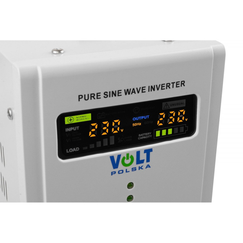 Гібридне ДБЖ/інвертор Volt Polska SINUS PRO 1500E 12V 230V (3SP091512E)