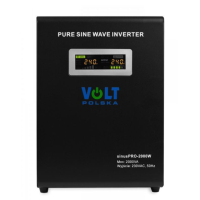 Гібридне ДБЖ/інвертор Volt Polska SINUS PRO 2000 W 24/230V 1400/2000W (3SP200024W)