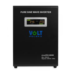 Гібридне ДБЖ/інвертор Volt Polska SINUS PRO 2000 W 24/230V 1400/2000W (3SP200024W)
