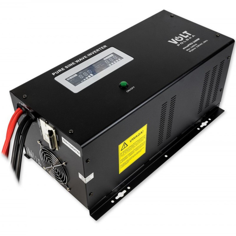 Гібридне ДБЖ/інвертор Volt Polska SINUS PRO 2400 W 12/230V 1600/2400W (3SP240012W)