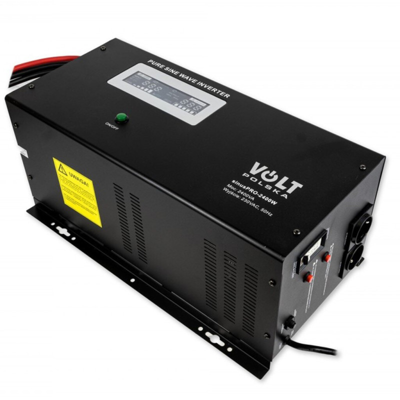 Гібридне ДБЖ/інвертор Volt Polska SINUS PRO 2400 W 12/230V 1600/2400W (3SP240012W)