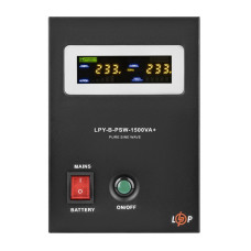 Пристрій безперебійного живлення LogicPower LPY- B - PSW-1500VA+, 10А/15А, 24V (4130)