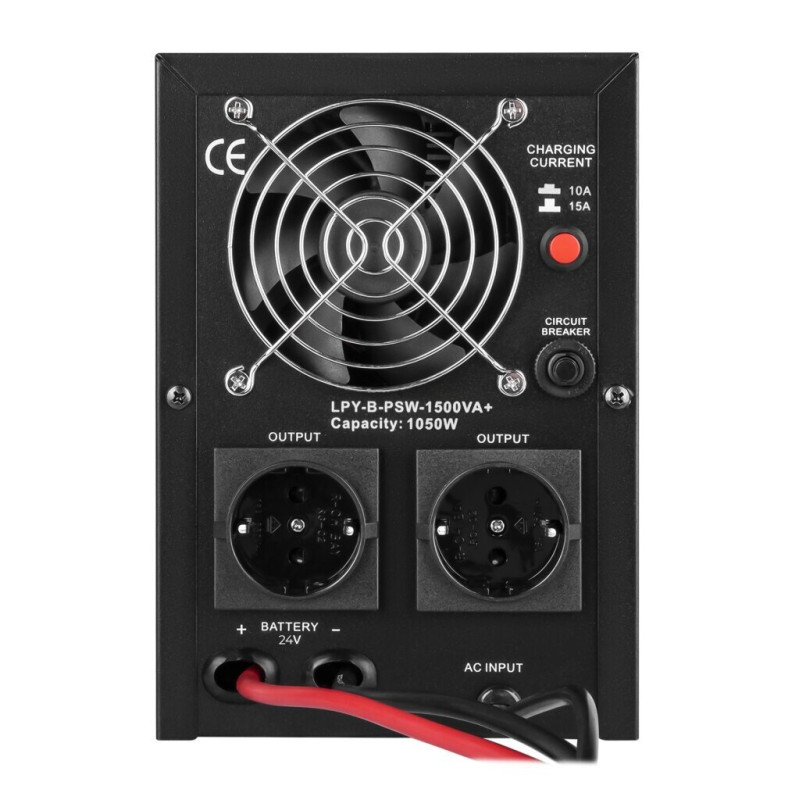 Пристрій безперебійного живлення LogicPower LPY- B - PSW-1500VA+, 10А/15А, 24V (4130)
