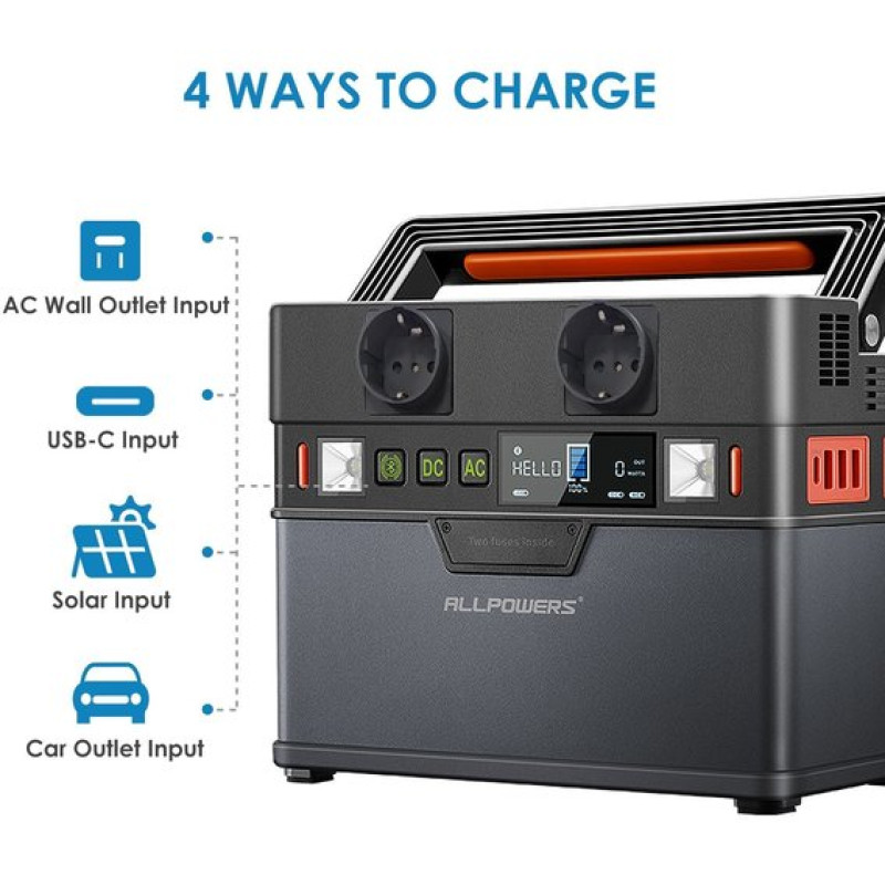 Зарядна станція Allpowers S300