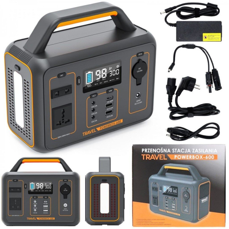 Зарядна станція Volt Polska TRAVEL POWERBOX OPTI 600 (5TOBOX0600)