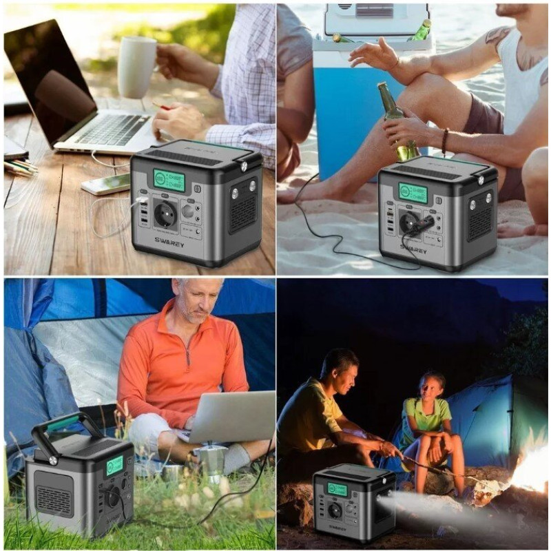 Зарядна станція Swarey S500 (144000mAh 500W)