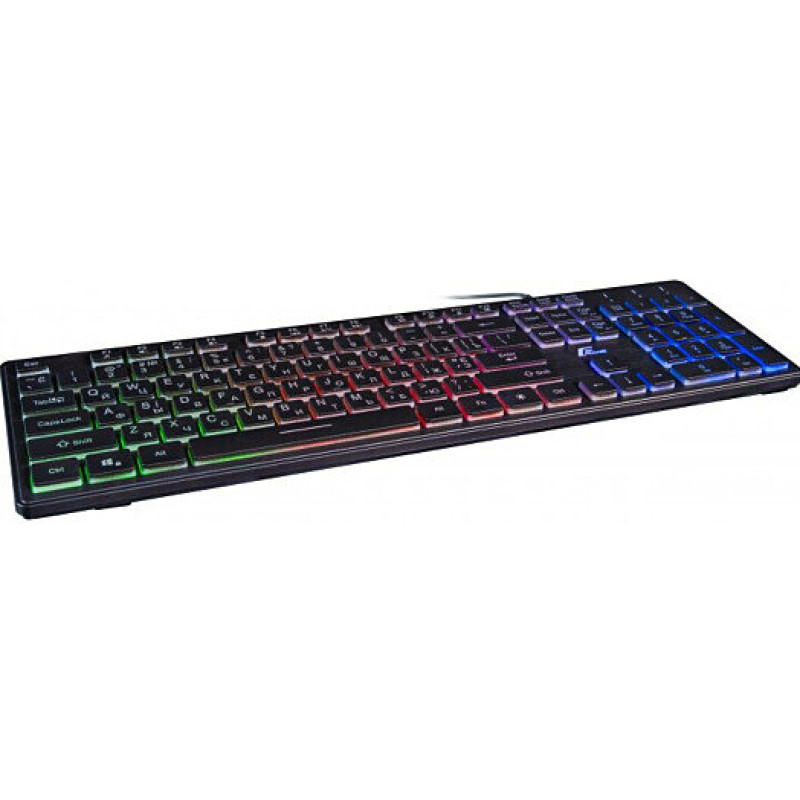 Клавіатура Frime Moonfox Rainbow UKR/RUS USB (FLK18220)