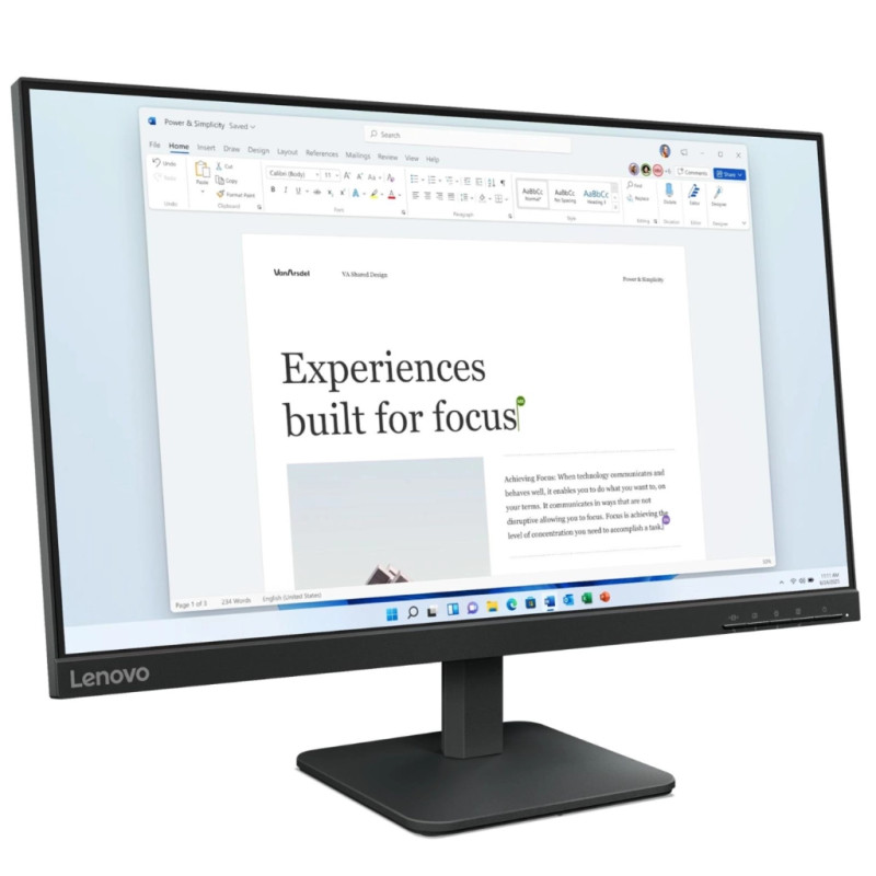 Монітор Lenovo L24-4E (68C2KAC1UA)
