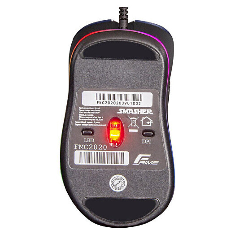 Миша Frime Smasher Black USB (FMC2020)