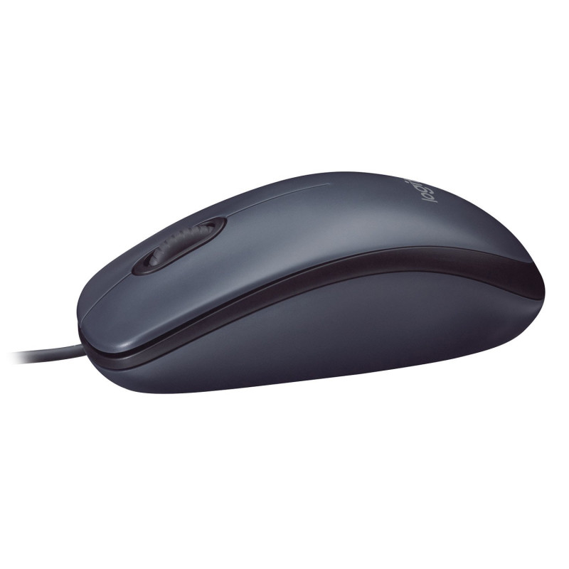 Миша Logitech B100 USB Black (910-003357)
