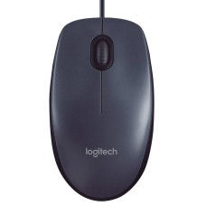Миша Logitech B100 USB Black (910-003357)