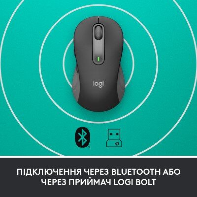 Миша Logitech Signature M650 Wireless Graphite (910-006274)