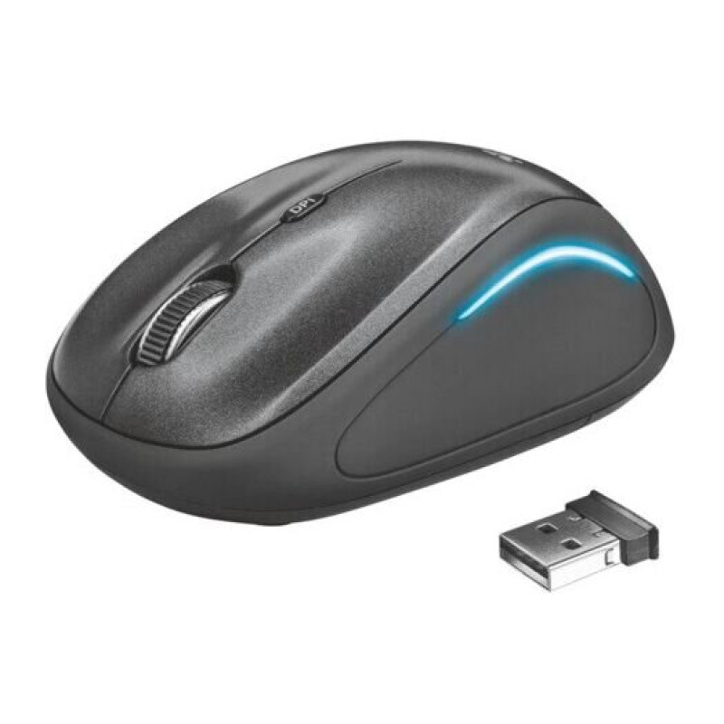 Миша Trust Yvi FX wireless mouse black (22333)