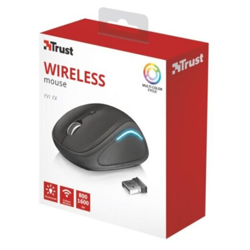 Миша Trust Yvi FX wireless mouse black (22333)