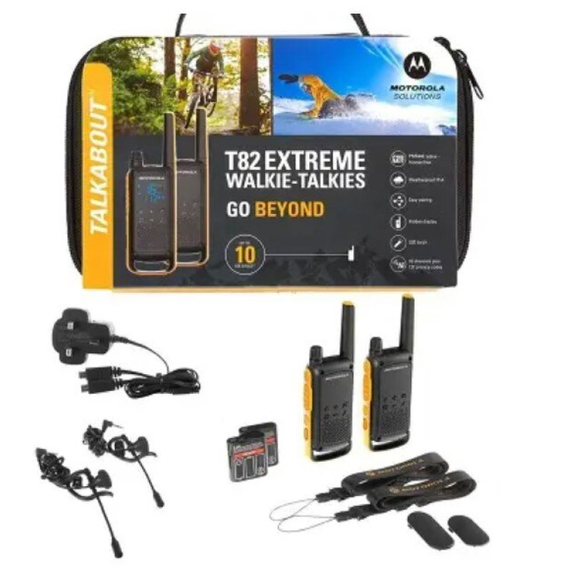 Портативна рація Motorola T82 Extreme Twin Pack