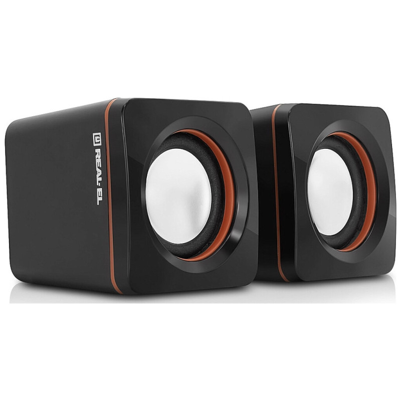 Акустична система REAL-EL S-13 USB Black (EL121100021)
