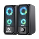 Акустична система Marvo SG-265 Multi-LED USB Black