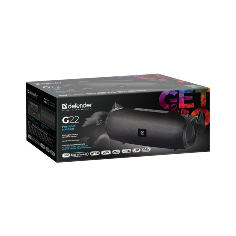 Акустична система Defender G22 Black (65122)