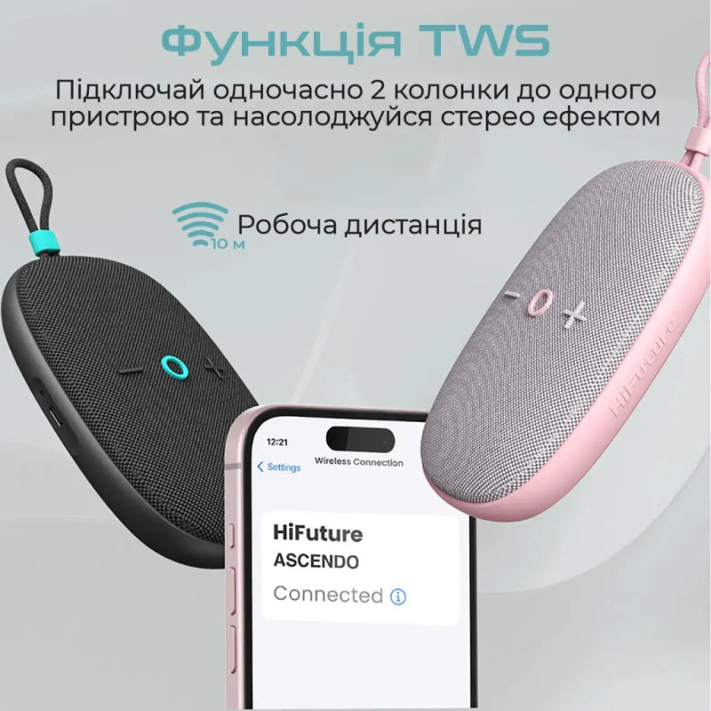 Акустична система HiFuture Ascendo 20W Green (ascendo.matchagreen)