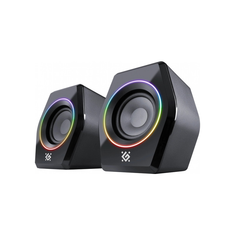 Акустична система Defender Solar 9 LED Bluetooth USB Black (65939)