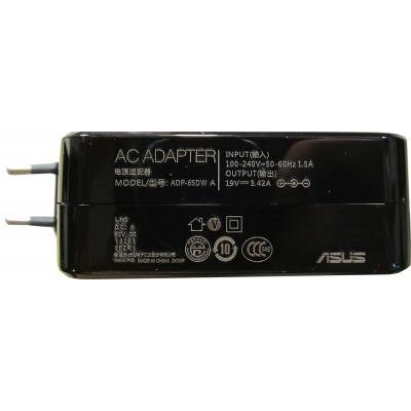 Блок живлення до ноутбуку ASUS 65W 19V 3.42A разъем 4.5/3.0 (pin inside) (ADP-65DW A)