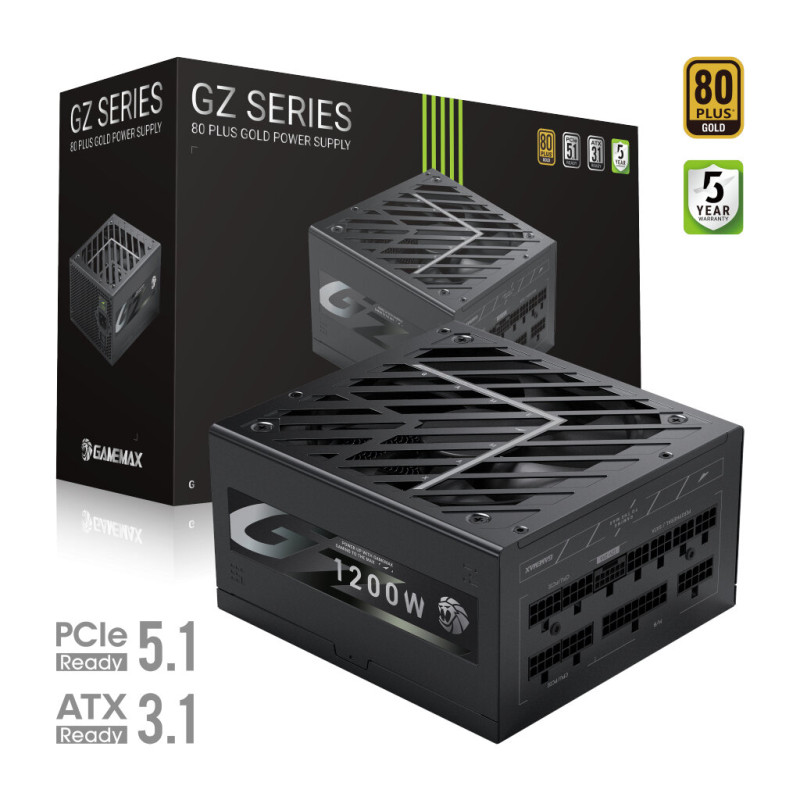 Блок живлення Gamemax 1200W (GZ 1200G BK)