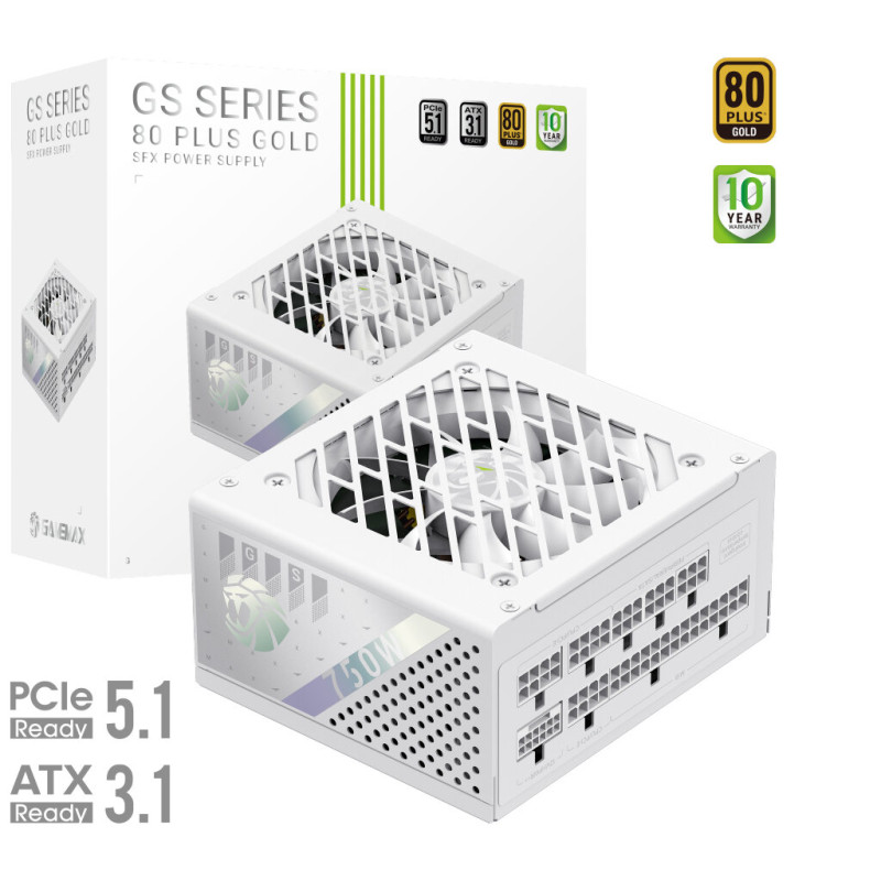 Блок живлення Gamemax 750W (GS 750G WH V25)