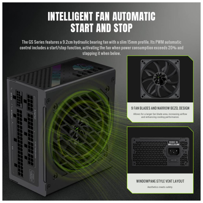 Блок живлення Gamemax 750W (GS 750G V25)