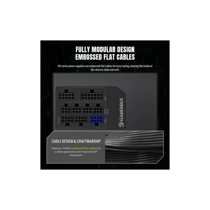 Блок живлення Gamemax 850W (GX 850GF)