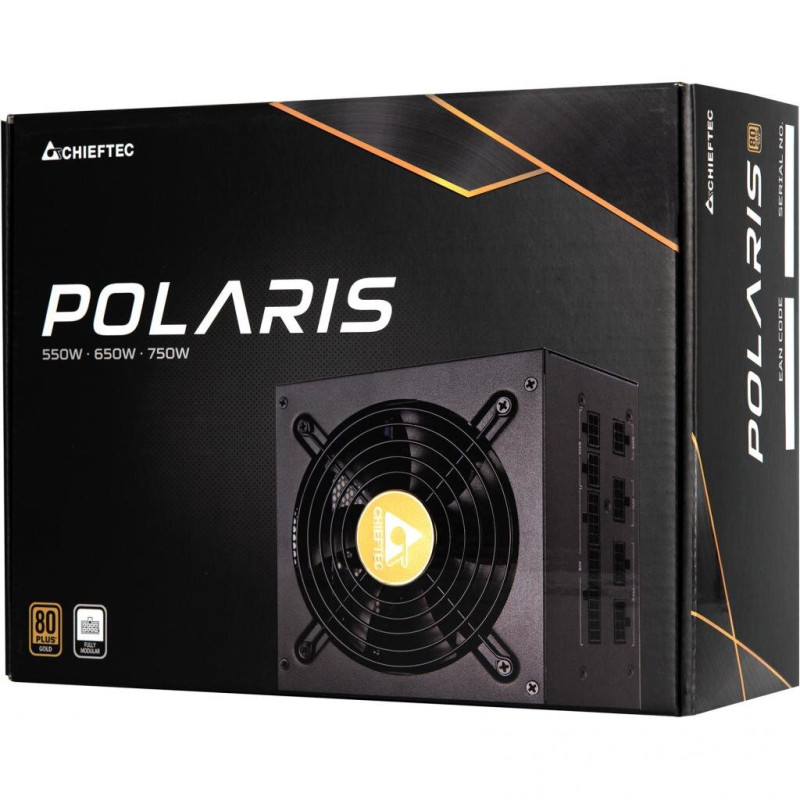 Блок живлення CHIEFTEC 650W Polaris (PPS-650FC)