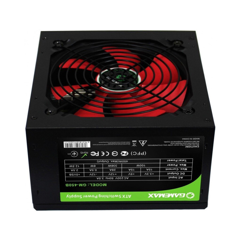 Блок живлення GAMEMAX 450W (GM-450B)