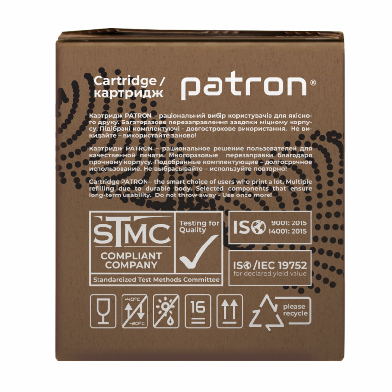 Картридж PATRON HP LJ CE285A/CANON 725 GREEN Label (PN-85A/725GL)