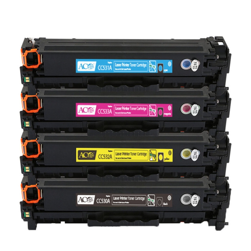 Картридж ACO HP CC532A (304A) Yellow (ACO-CC532A)