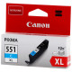 Картридж Canon CLI-551XL Cyan 11 ml (6444B001)