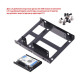 Фрейм-перехідник Maiwo 2x2.5" HDD/SSD 3.5" (K11)
