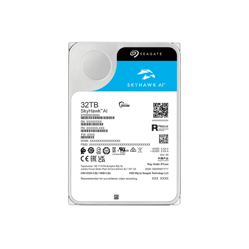 Жорсткий диск 3.5" 32TB Seagate (ST32000VE000)