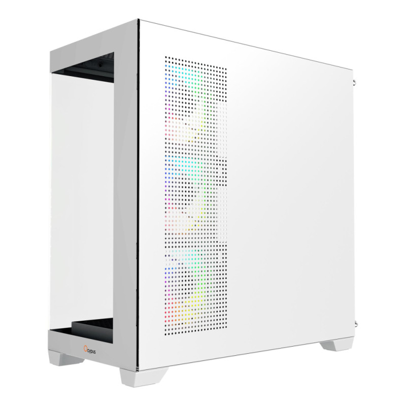 Корпус OCYPUS GAMMA C72 WH ARGB (GAMMA-C72-WHD400XX-GL)
