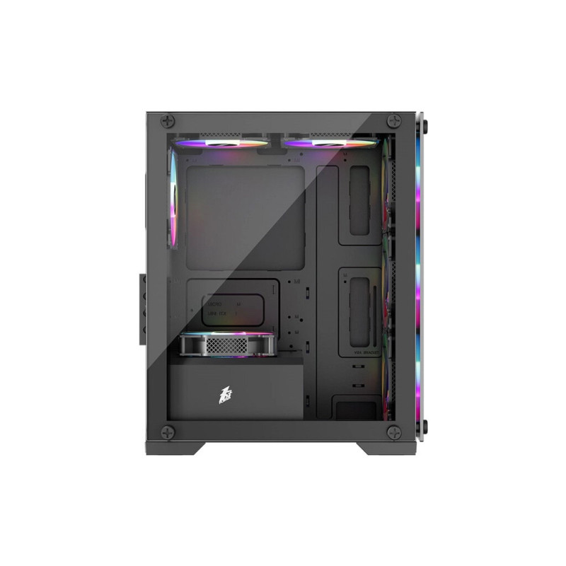 Корпус 1stPlayer X2-M-BK-4F1