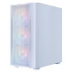 Корпус 1stPlayer X3-M-WH-4F1-W