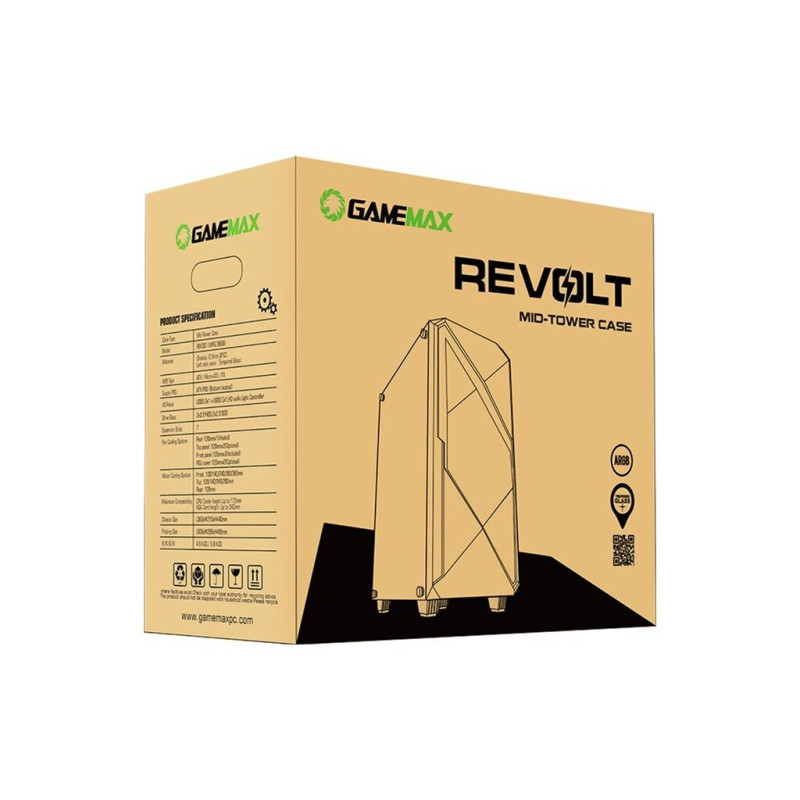 Корпус GAMEMAX Revolt