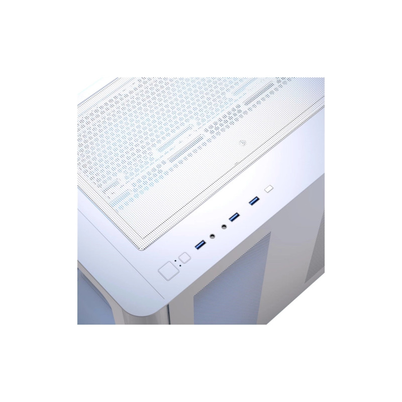 Корпус AeroCool P500C-G-WT-v1 White (ACCM-PN01043.21)