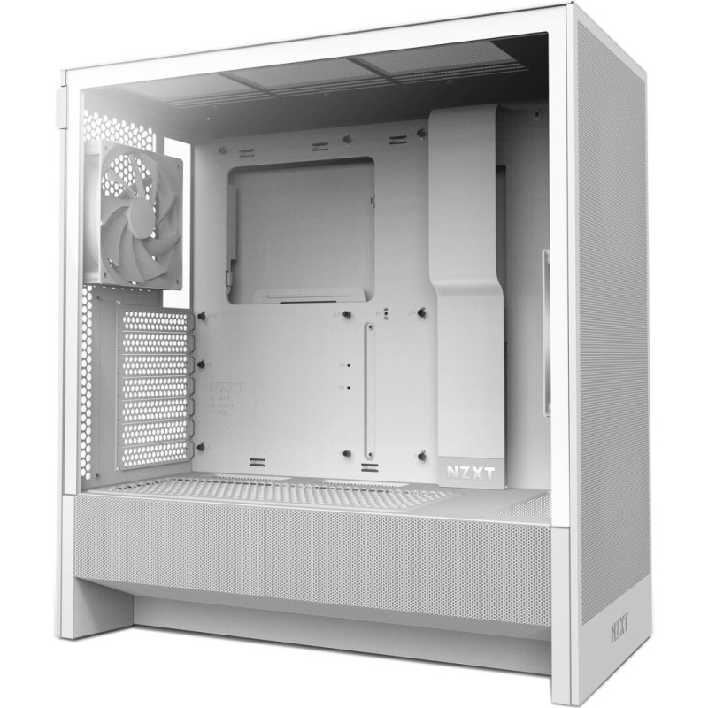Корпус NZXT H5 Flow Compact All White (CC-H52FW-01)